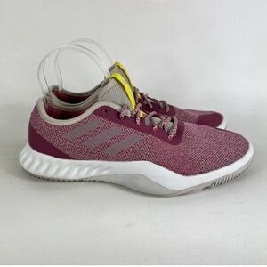 Adidas Crazy Train LT Sneakers Women's 9 Burgundy Lace Up Running Shoes DA8953